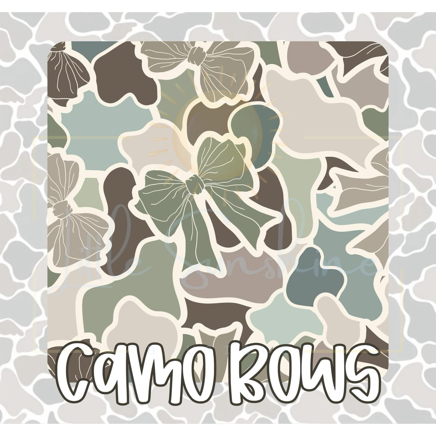 Camo Bows