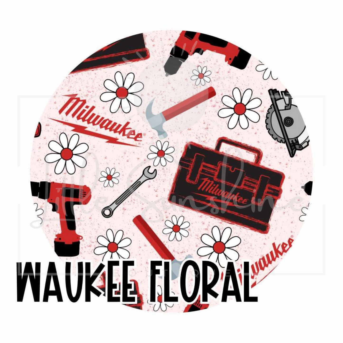 Waukee Floral Pattern