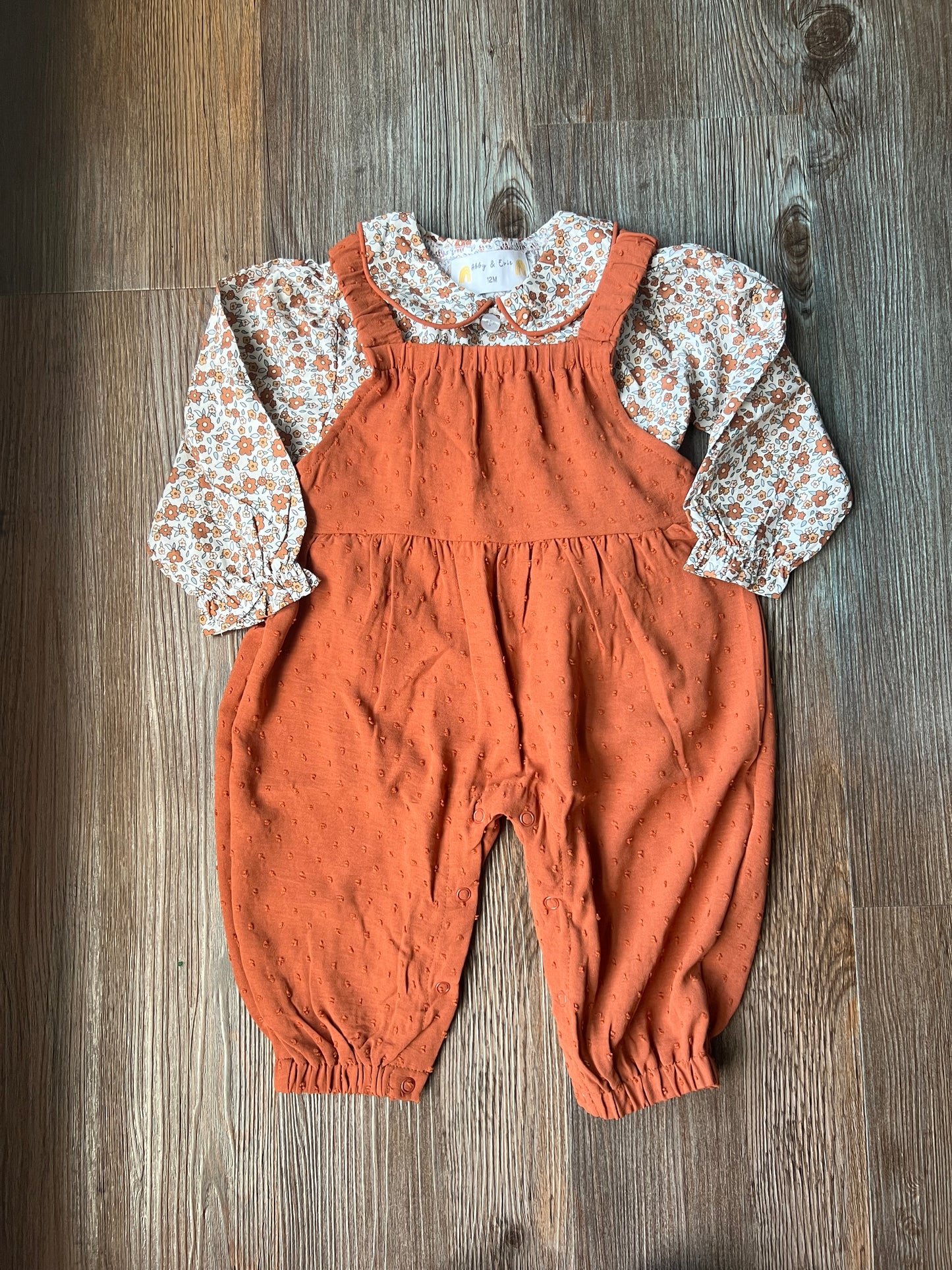 Fall Terracotta Romper