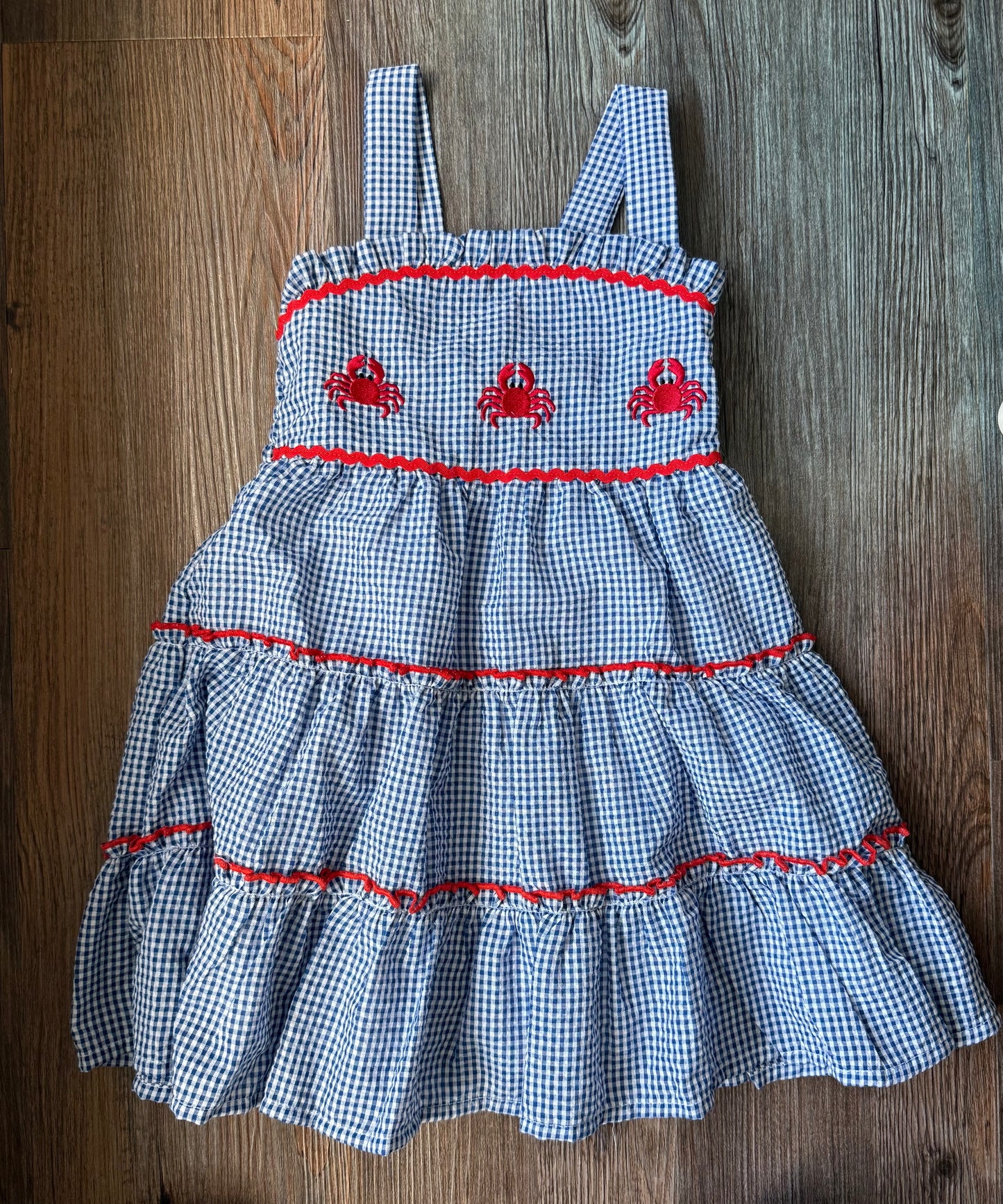 Gingham Crab Dress