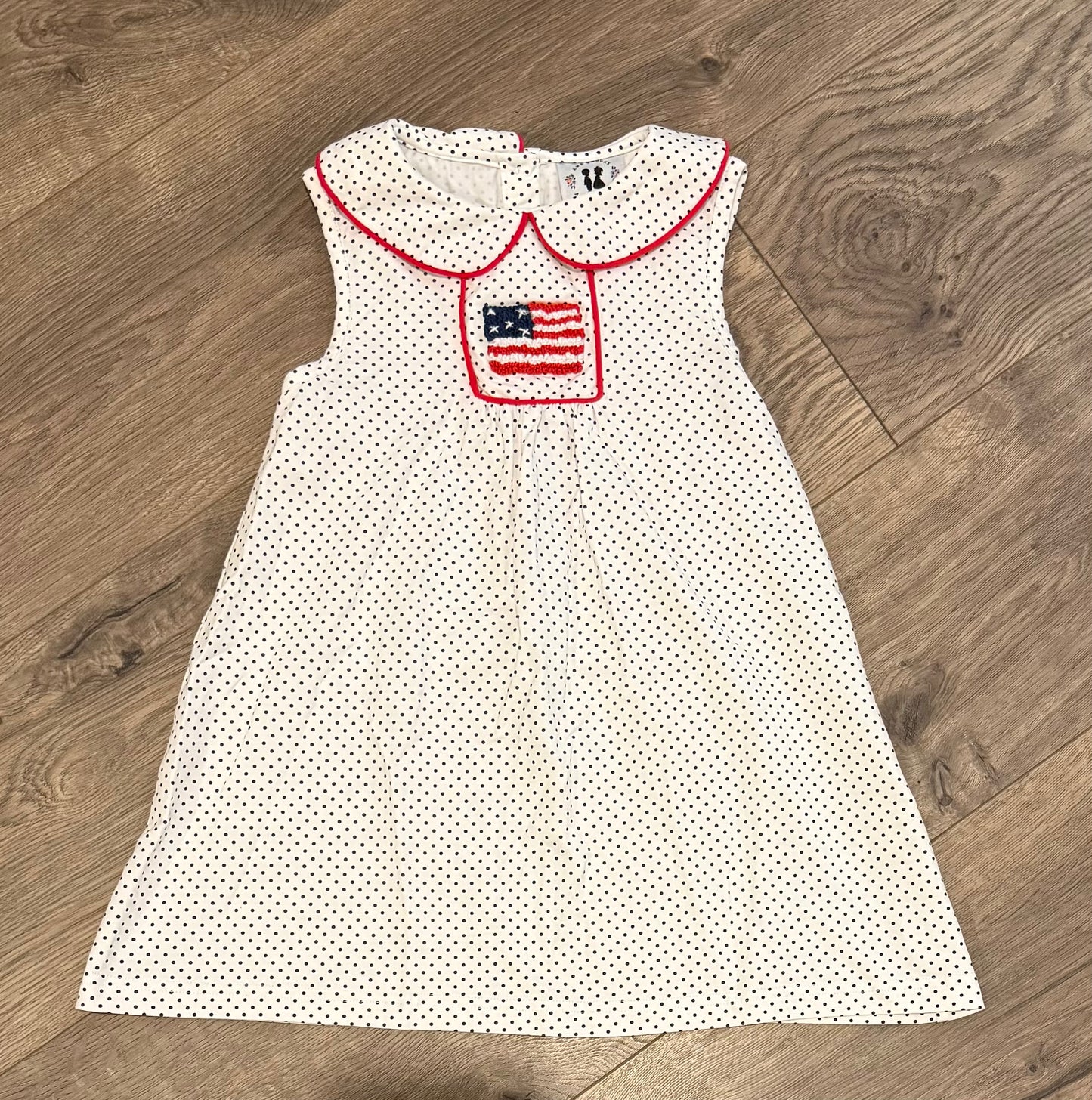 Polkadot American Flag Dress