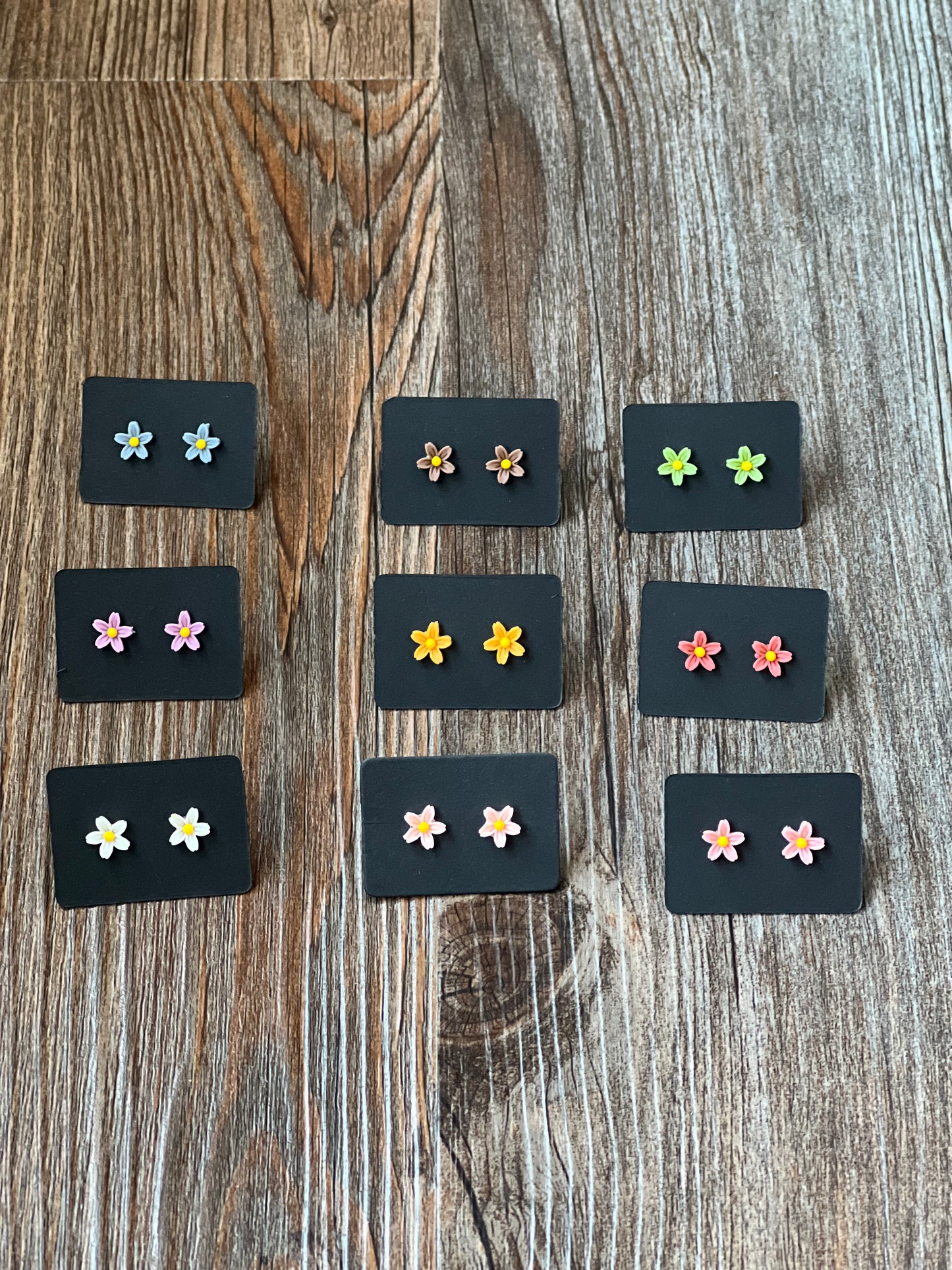 Flower Stud Earrings