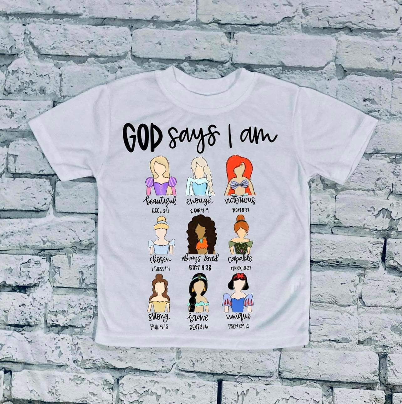 Preorder God Say I Am Shirt Princess