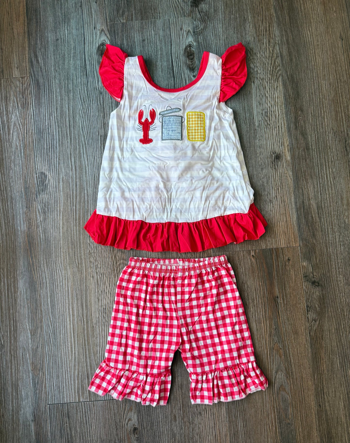Crawfish Girl Short Set