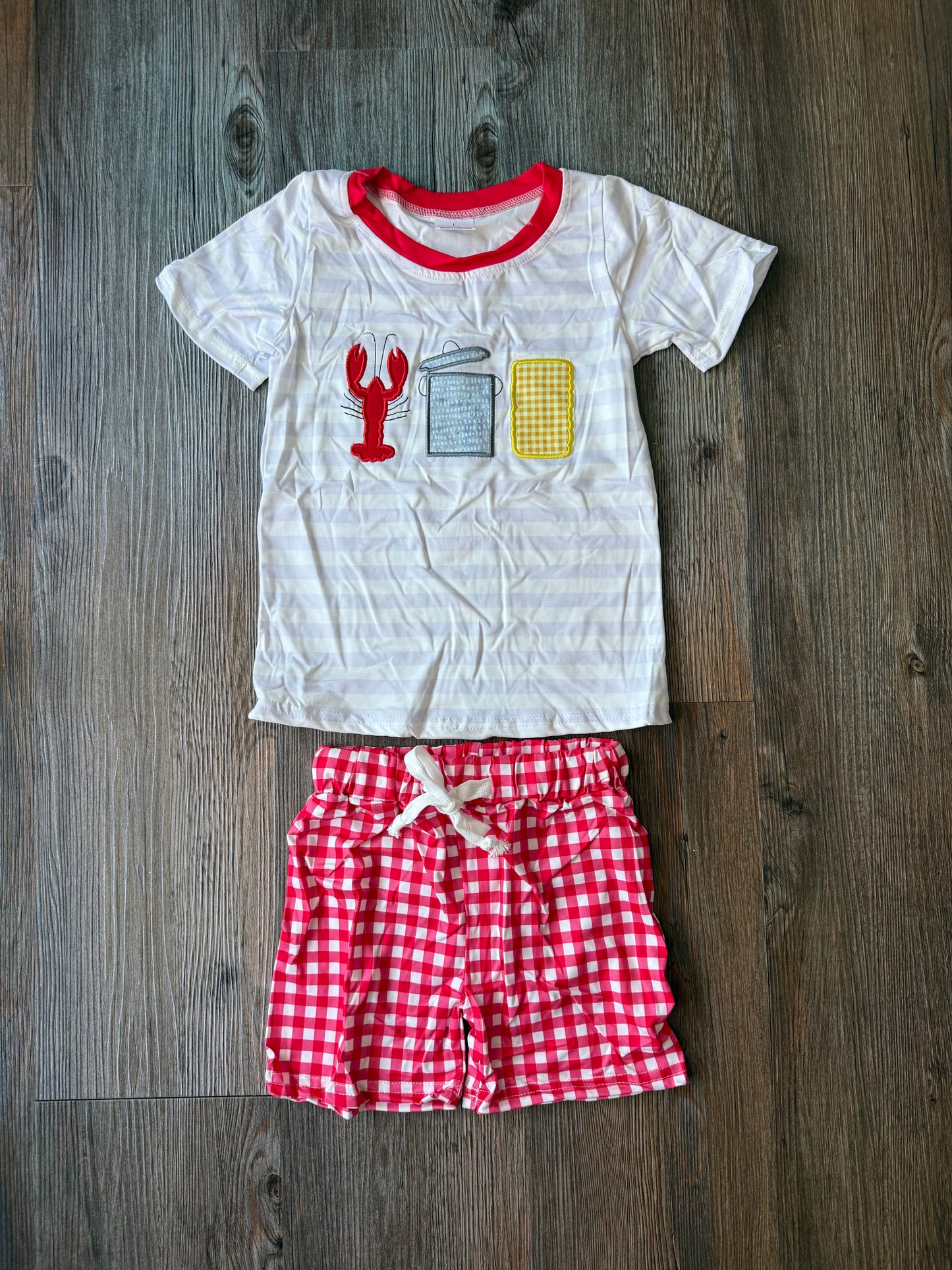 Crawfish Boy Short Set