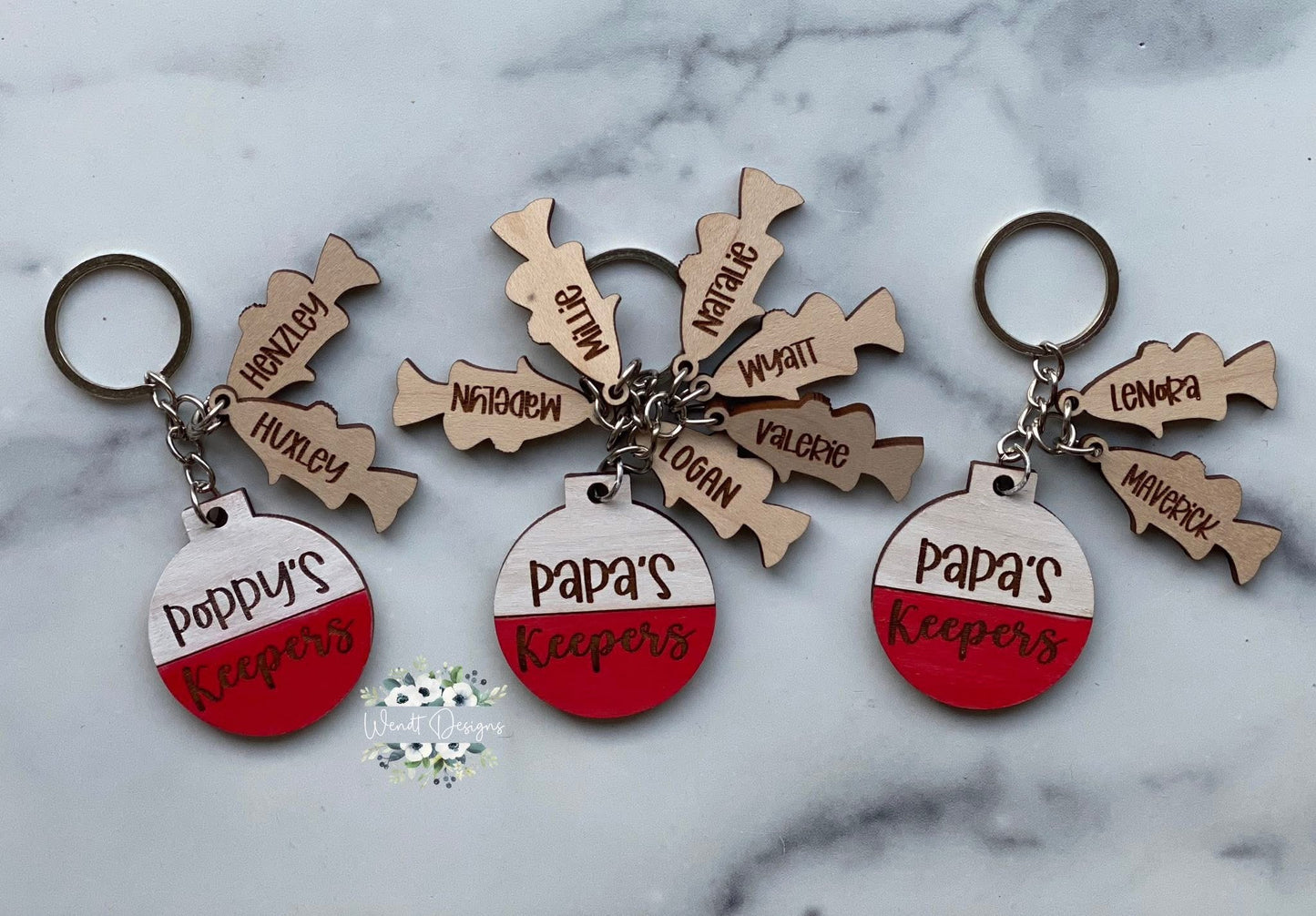 Fishing Bobber Keychain