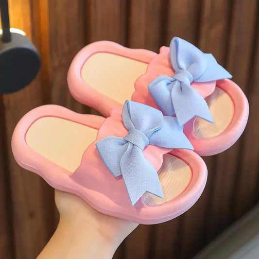 Pink with Blue Slider Shoes