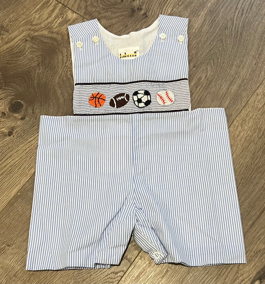 Sports Smocked Jon Jon