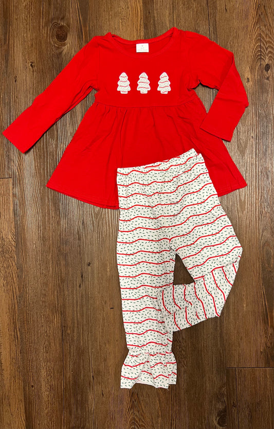 Christmas Cake Pant Set