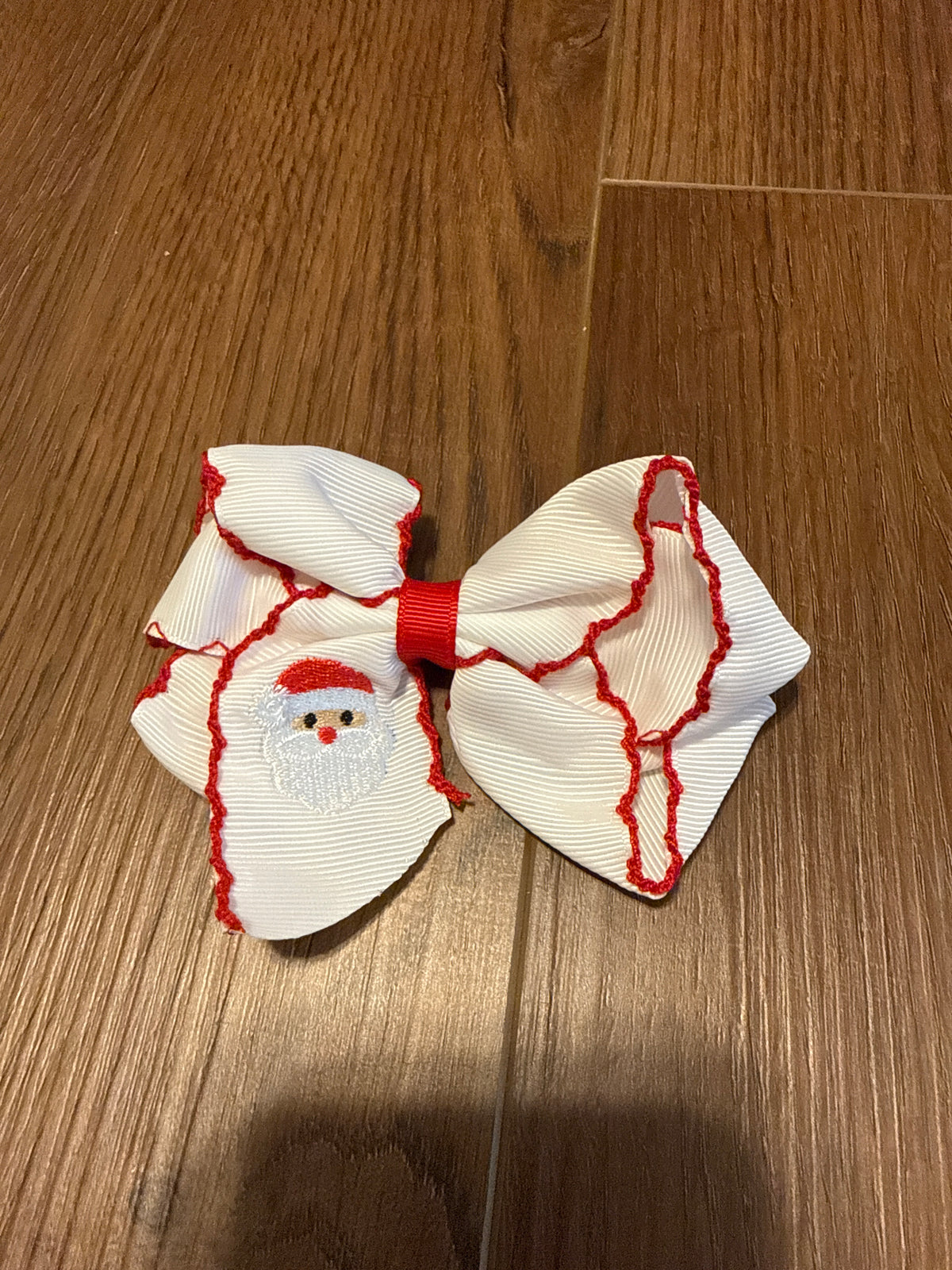 Santa Bow 4.5 inch