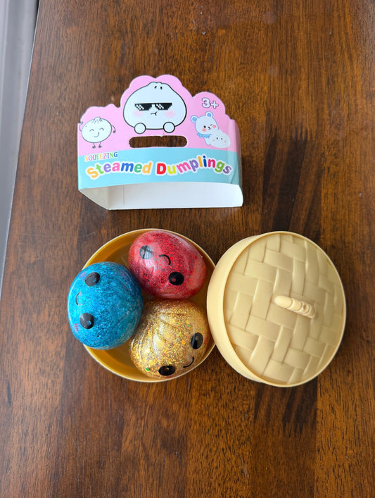 Mystery Glitter Dumpling Trio