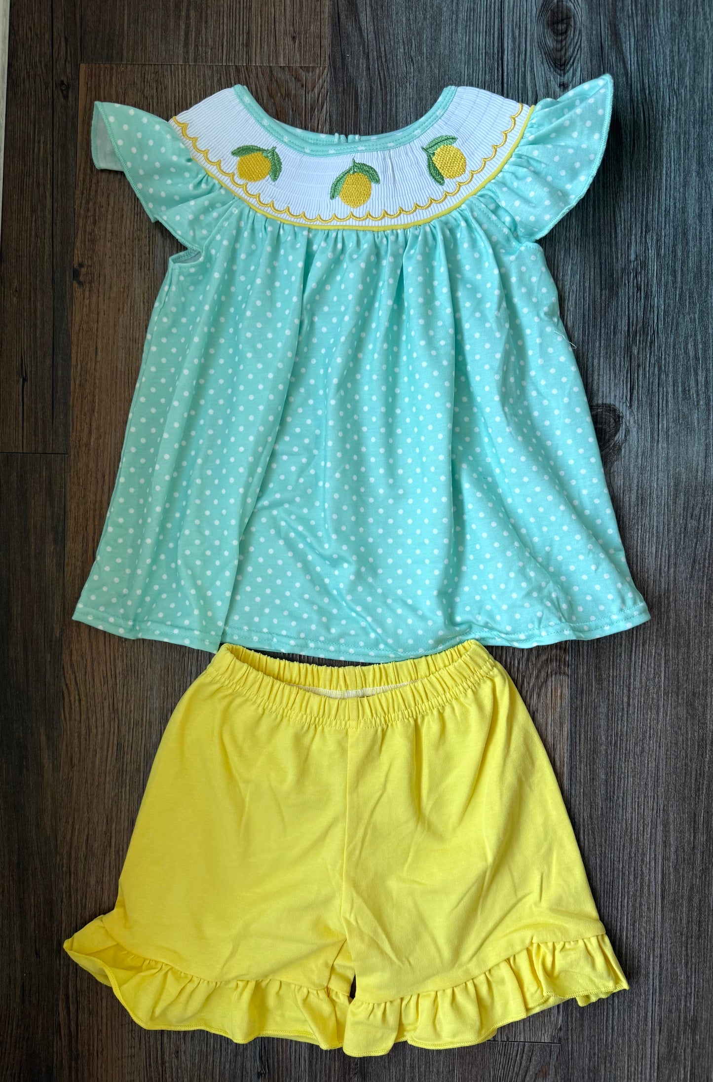 Lemon Girl Short Set