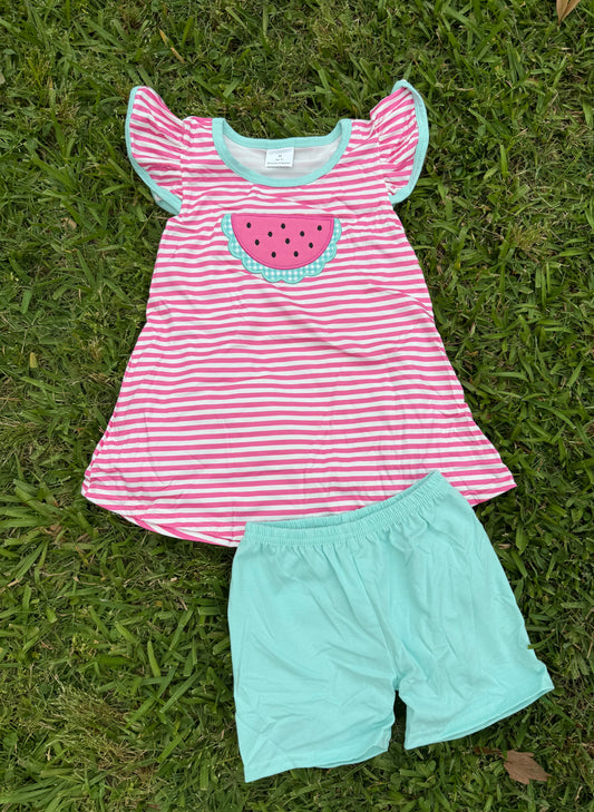 Watermelon Short Set