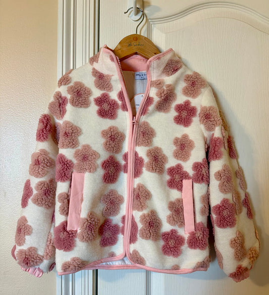 Floral Sherpa Jacket