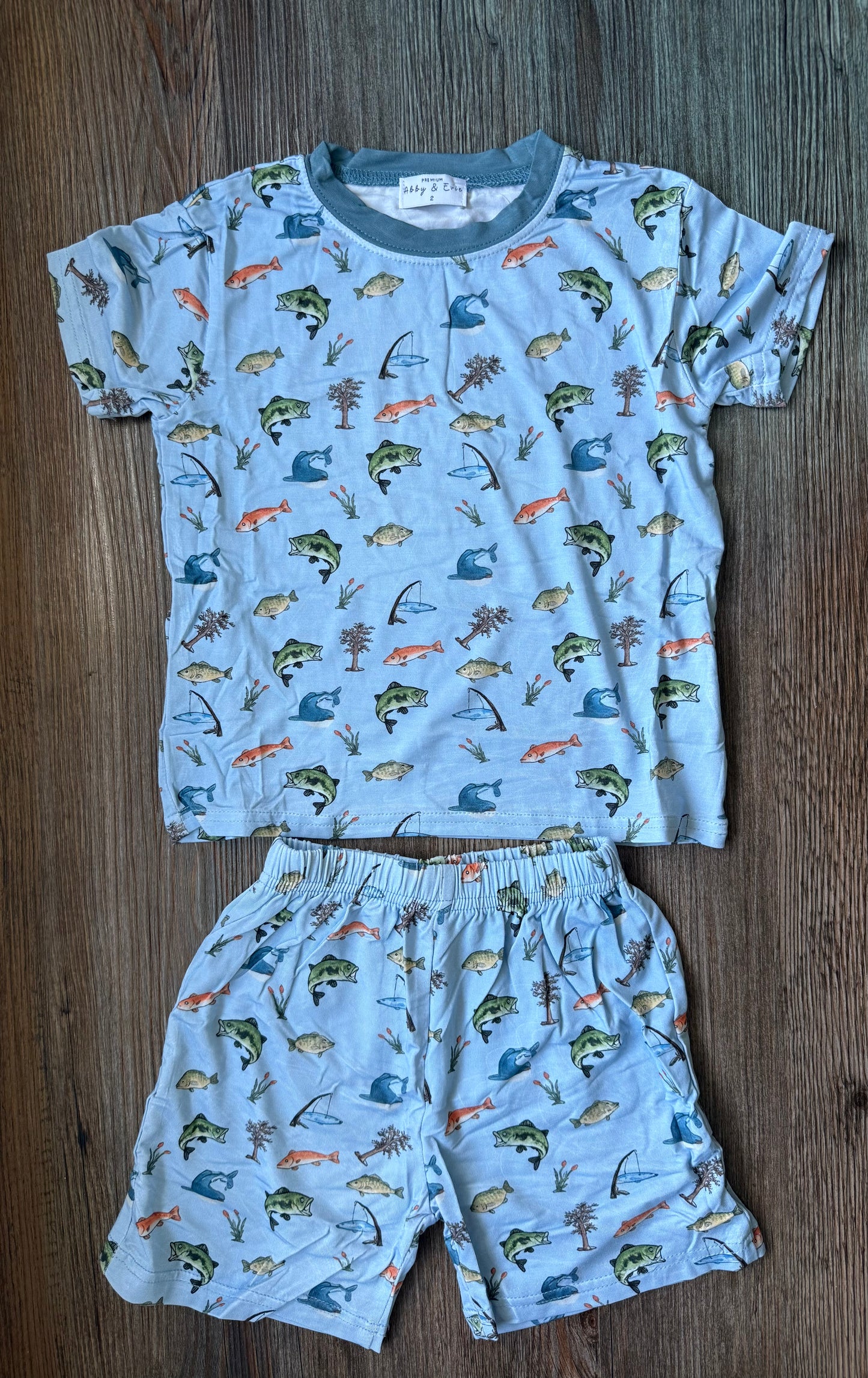 Fish Bamboo Pjs