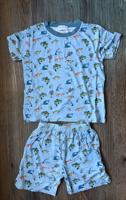 Fish Bamboo Pjs