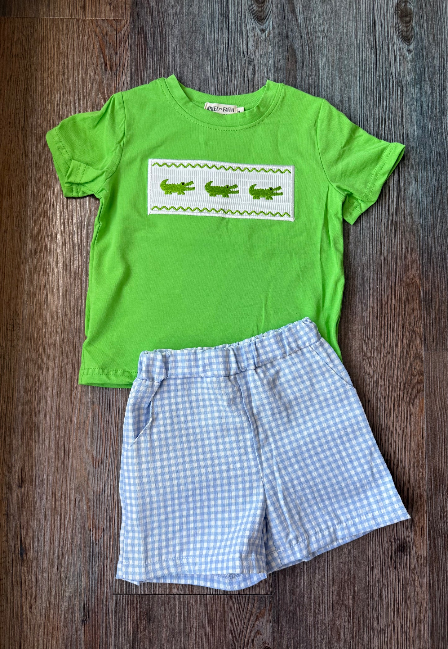 Crocodile Short Set