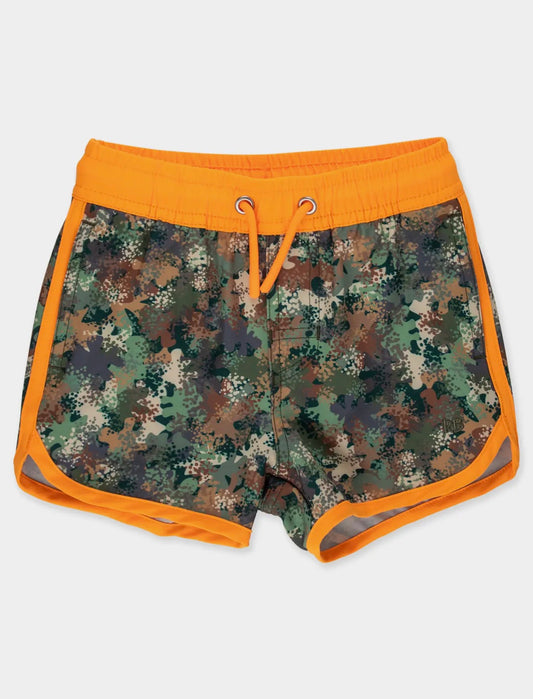 Rugged Butts Boy Camo Swim Trunks