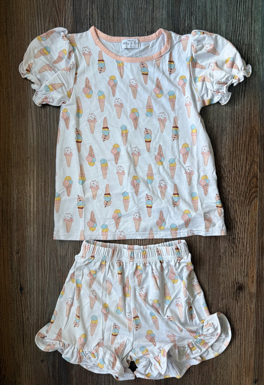 Ice Cream Bamboo Pjs