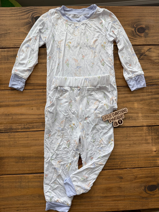 Peter Cottontail Two Piece Bamboo Set
