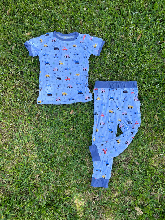 Under Construction Bamboo Two Piece Pant Set