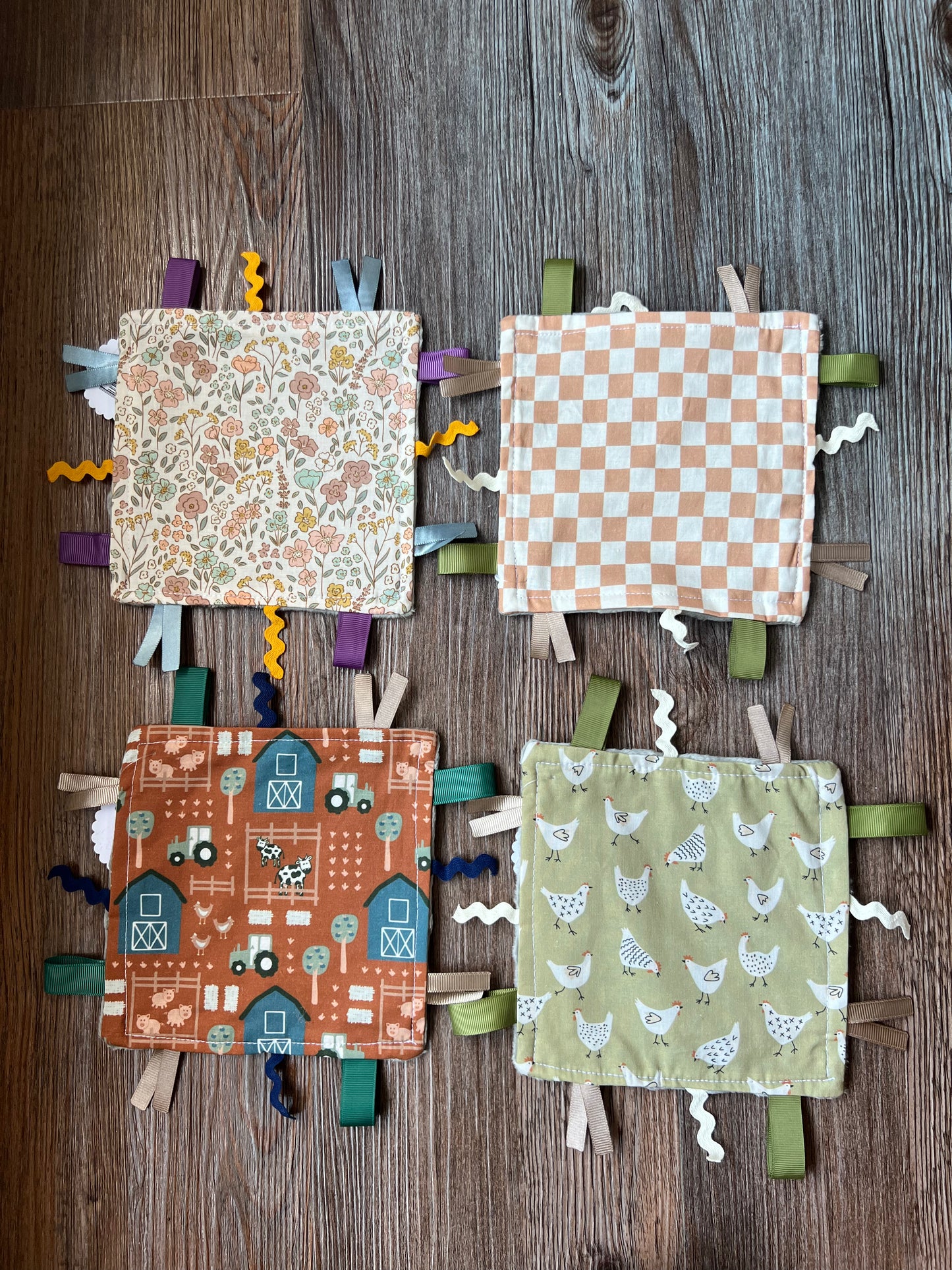 Mini Crinkle Squares