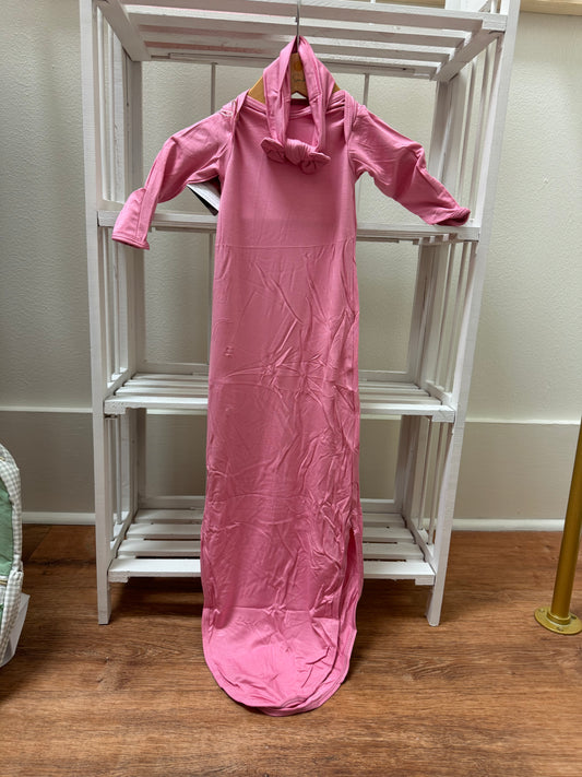 Rose Bamboo Gown with Bow