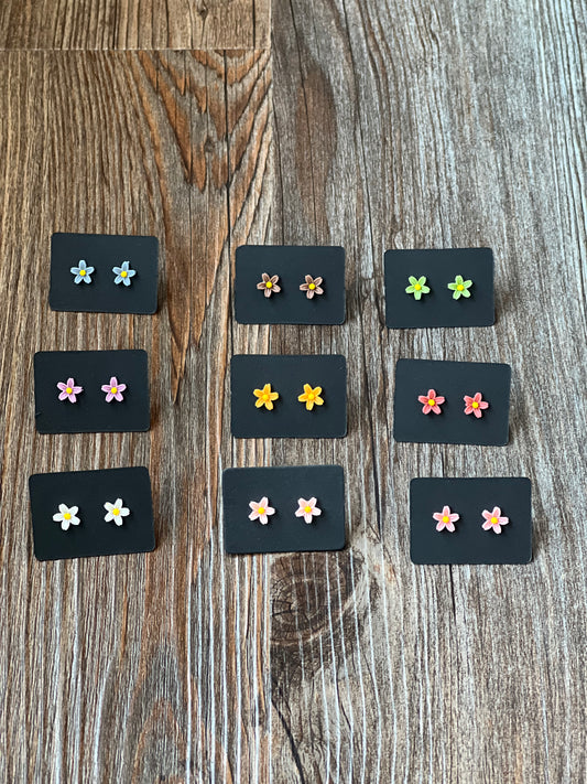 Flower Stud Earrings