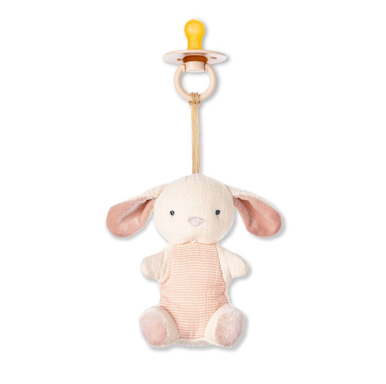 Itzy Ritzy Rubber Pacifier With Stuffed Animal