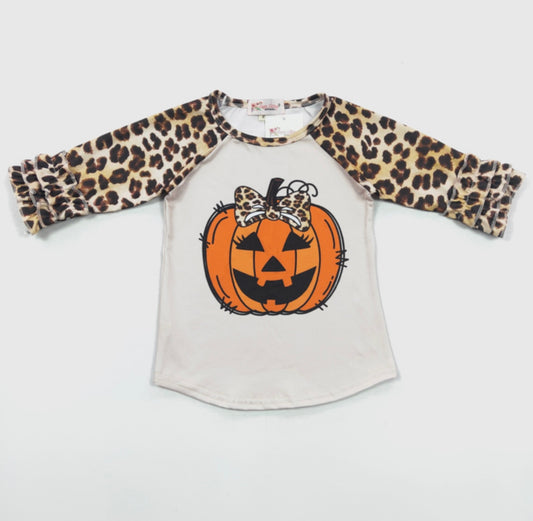 Leopard Jack-O’-Lantern Shirt