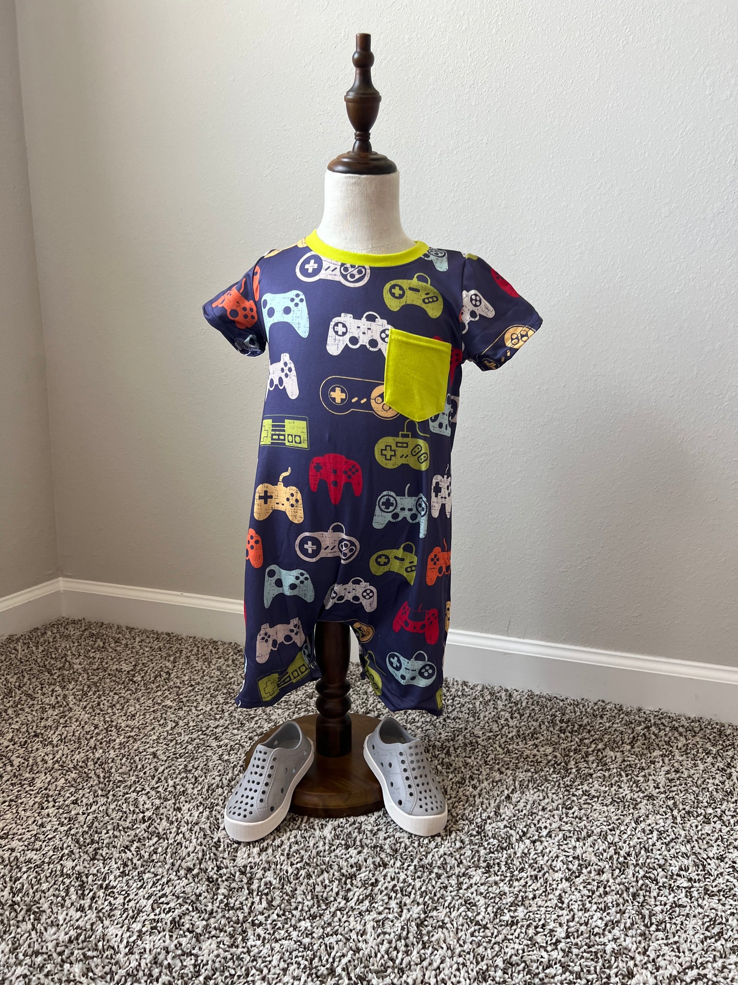 Gamer Boy Romper