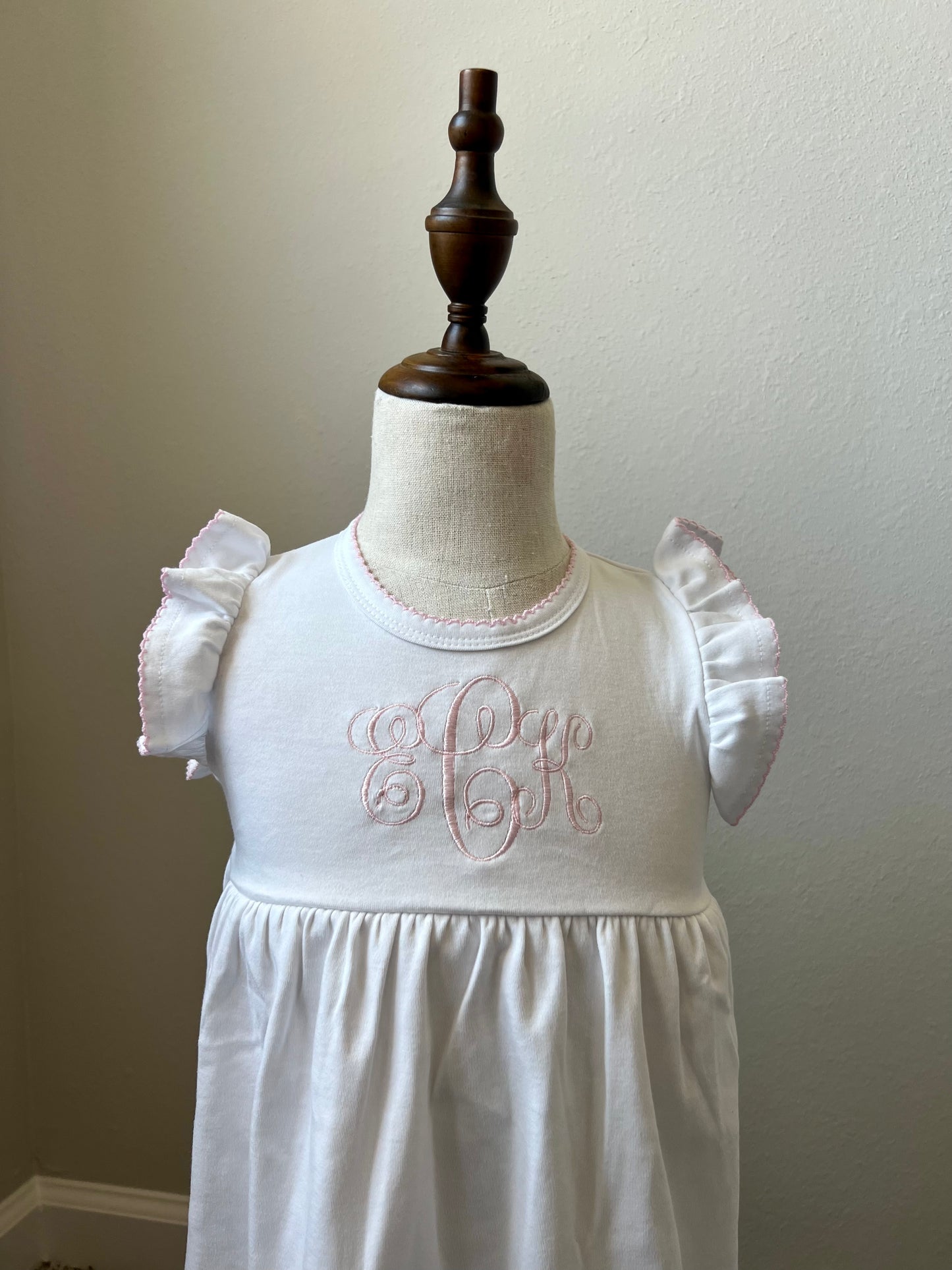 Paty White Pima Cotton Dress